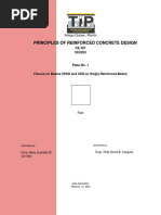 Principles of Reinforced Concrete Design: CE 307 CE32S3