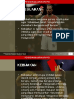 Prinsip 4 Kebijakan