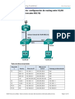 5.1.3.7 Lab - Configuring 802.1Q Trunk-Based Inter-VLAN Routing