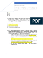 Ejercicios sobre elasticidades de la demanda