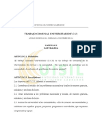 Reglamento Trabajo Comunal Universitario Aprobado CONESUP Sesión 689 2011