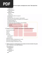 Python Programs-From VTU QP