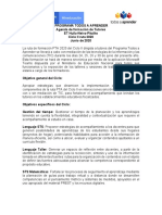 Agenda Formación Tutores Huila-Neiva-Pitalito - CICLO II-2020