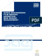 Audio Engineering Film Making Animation Web Design Management