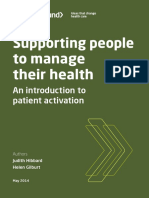 2014 Supporting People Manage Health Patient Activation May14