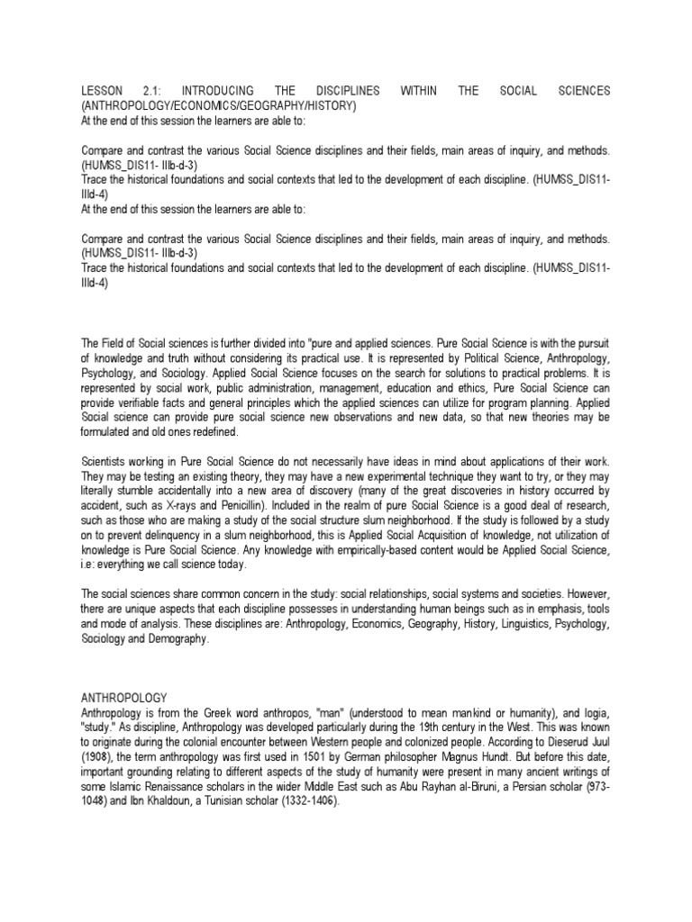 Diss Lesson 2.1 | PDF | Macroeconomics | Economics
