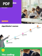 Algorithmics Course Plans