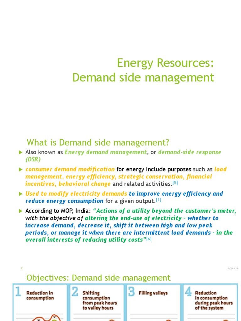 Demand Side Management | PDF | Electromagnetism | Electricity