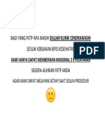 Bagi Yang FKTP Diluar