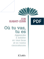 Ou Tu Vas Tu Es John Kabat Zinn PDF