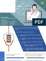 Kelompok 1 - PELAYANAN, PENCEGAHAN, DAN PENGENDALIAN PENYAKIT