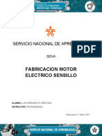 Fabricacion Motor Electricos Luis Florez