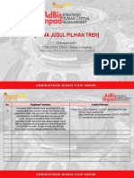 Assignment #1 Template - Trend-Dikonversi