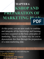 Workshop and Preparation of Marketing Plan