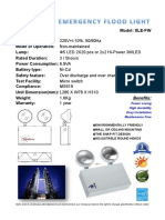 Emergency Light Sle-Fw