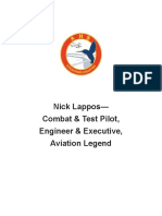 Nick Lappos - Combat & Test Pilot, Engineer & Executive, Aviation Legend