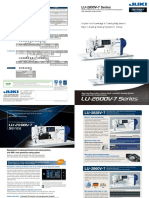 FLATBED Sewing Machine JUKI-lu2800v7 (For Non Apparel)