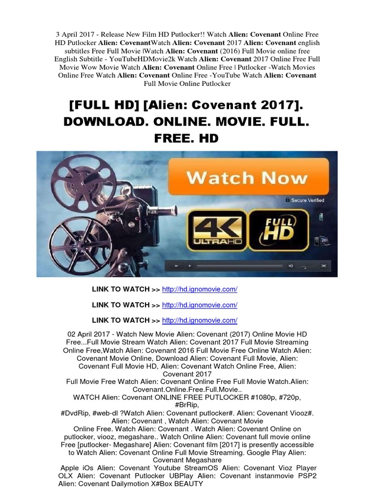 (FULL HD) (Alien: Covenant 2017) - Download. Online. Movie. Full. Free