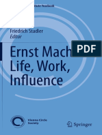 (Vienna Circle Institute Yearbook 22) Friedrich Stadler - Ernst Mach - Life, Work, Influence (2019, Springer International Publishing)