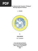 Download Lexical Cohesion in the Narrative Writing of Hearing Impaired Students by Agus Solichin SN49748518 doc pdf