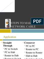 Steps To Make A Network Cable