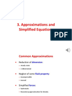 Approximations and Simplified Equations