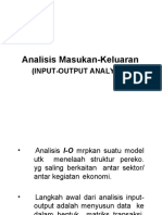 Analisis I-O Occe