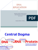 DNA Replication: Desak Made Wihandani Departemen Biokimia FK Unud