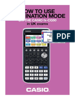 Fx-CG50 Exam Mode - UK