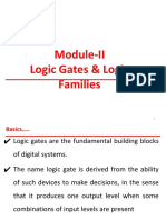 Logic Gates & Logic Families Module