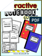Interactive Notebooks Covers