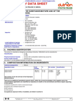 Safety Data Sheet: Identification of The Substance/Mixture and of The Company/Undertaking 1