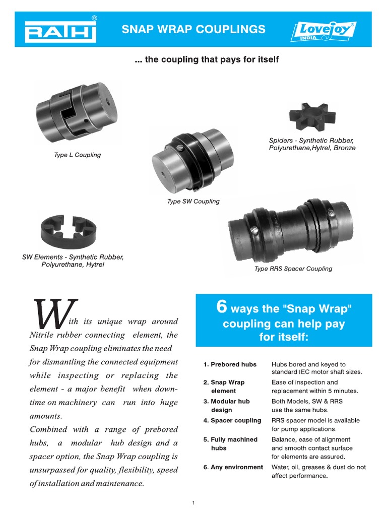 Jaw Type L SW RRL Rrs001 | PDF