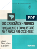 Cristao Novos - Povoamento e Conquista Do Solo Brasileiro