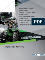 Deutz-Fahr Agrotron Serie-5 Workshop Manual