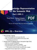 OWL 2 Semantic Web KR Language