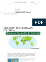 Ciencias Sociales Clases de Geografia Grado 5 Semana