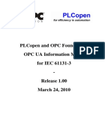 PLCopen OPC UA Information Model 1.00 Specification