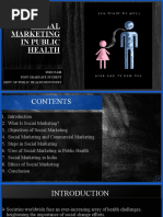 Social Marketing in Public Health