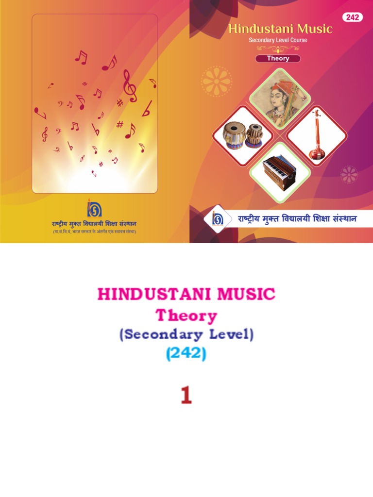 Hindustani Music Book1 PDF Classical And Art Music