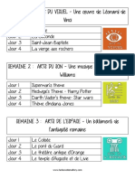 Programmation Rituel Un Jour Une Oeuvre