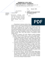 01 Surat Sekda - Edaran Penyusunan Rancangan Perubahan Renstra Dan Renja PD 2022