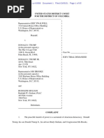 Swalwell v. Trump Lawsuit