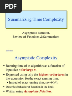 Asymptotic Notations