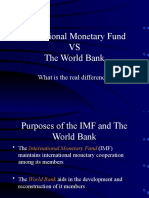 Imf & World Bank