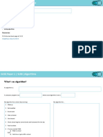 Algorithmic Thinking Assessment