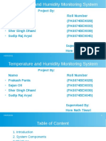 Temperature and Humidity Monitoring and Automation