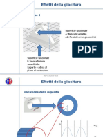 Effetti della giacitura