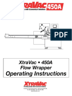 XtraVac-Horizontal-Flow Wrapper 450 Type-A Operating Instructions