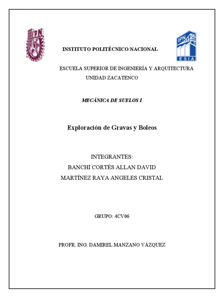 Perforacion en Gravas y Boleos | PDF | Roca (geología) | Cristal